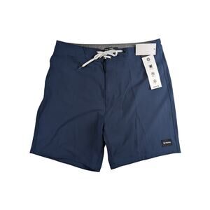 Hurley Phantom Eco Mens Size 30 Boardshorts Swim Shorts 7" Inseam Navy NWT